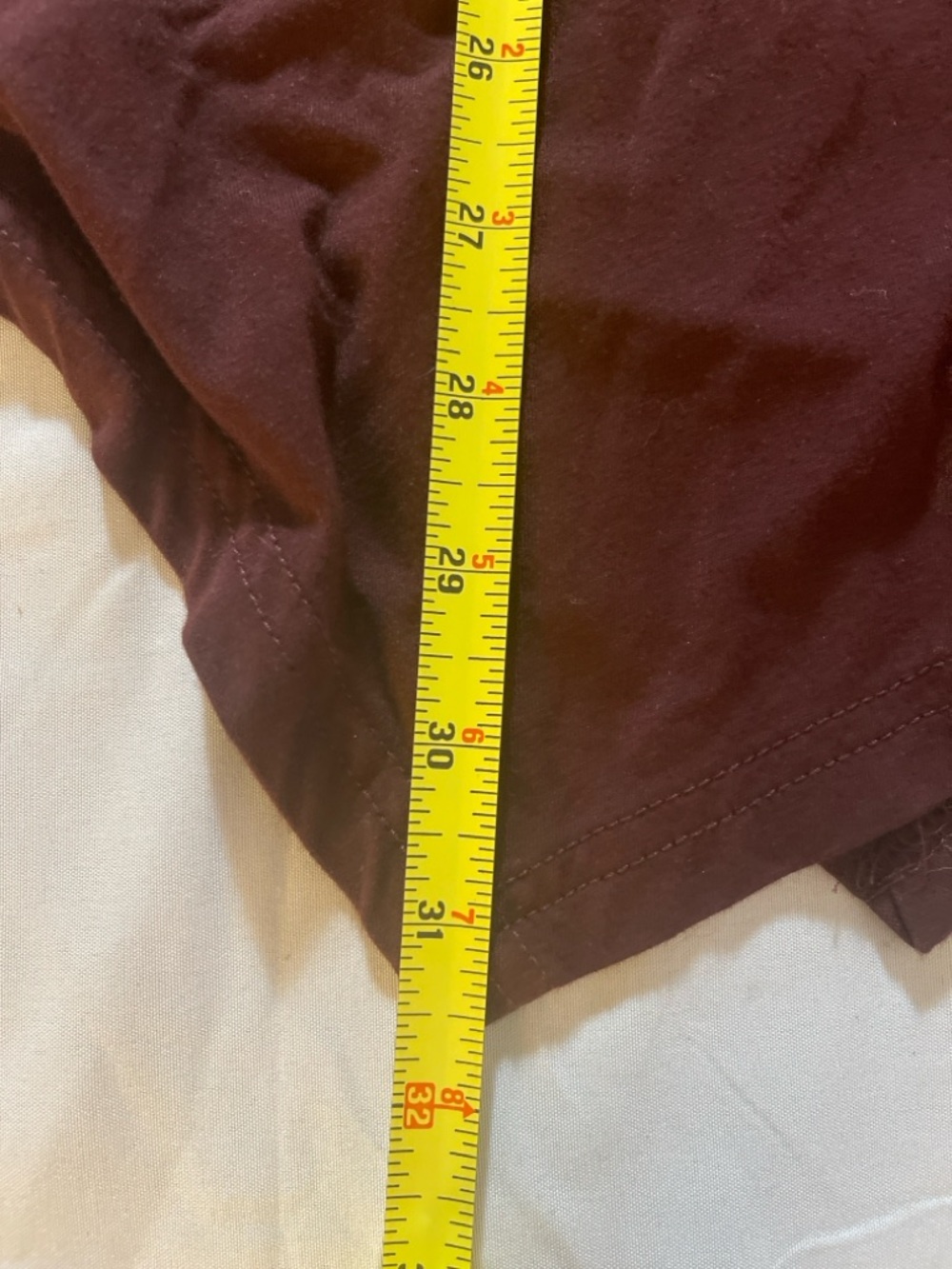 Zeagoo Women’s Burgundy Asymmetrical Tunic Top Size M Long Sleeve V-Neck Flowy - Picture 13 of 15